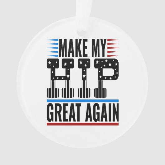 Heupchirurgie Ornament (voorkant)