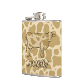 Heupfles met koe (Links)