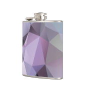 Heupflesje: Veelhoekige ontwerpen van Paars en lav Heupfles (Links)