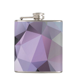 Heupflesje: Veelhoekige ontwerpen van Paars en lav Heupfles