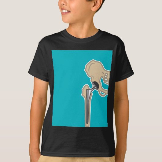 Heupgewrichtsvervanging T-shirt (Voorkant)