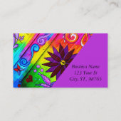 heupgroovy 70 kleuren visitekaartje (Achterkant)