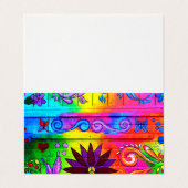 heupgroovy 70 kleuren visitekaartje (Buitenkant ongevouwen)