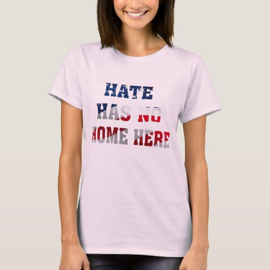 heuphaat is geen thuis in het ontwerp van het shir t-shirt (Voorkant)