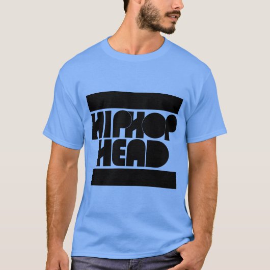 Heuphop hoofd t-shirt (Voorkant)