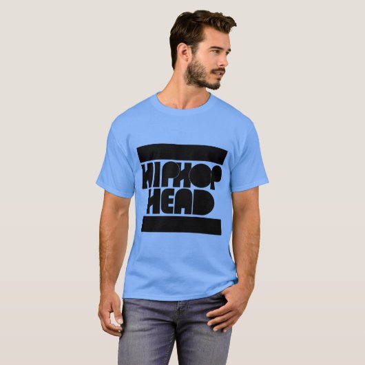 Heuphop hoofd t-shirt (Voorkant volledig)