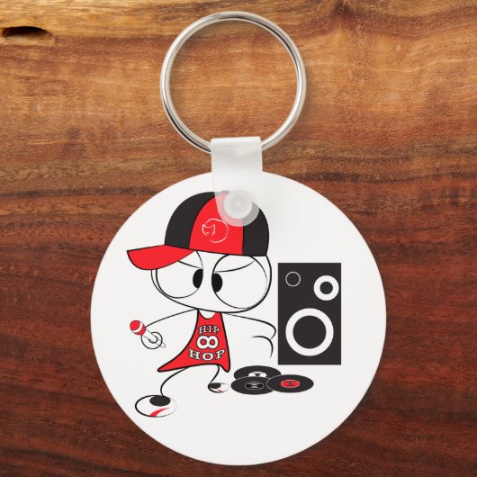 Heuphoprappelpop Sleutelhanger (Voorkant)