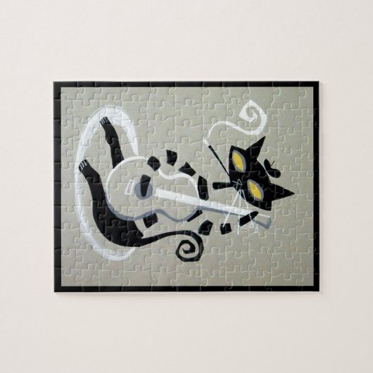 heupkat legpuzzel (Horizontaal)