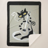 heupkat sherpa deken (Voorkant)