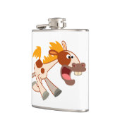 Heupkolf voor levendige Cartoon Heupfles (Links)