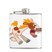 Heupkolf voor levendige Cartoon Heupfles (Voorkant)