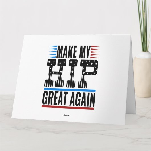 Heupoperatie Kaart (Achterkant)