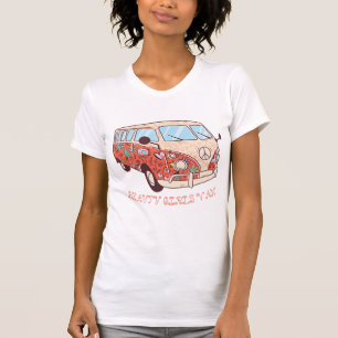 Heuppie van de vlucht t-shirt