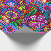 Heuppie Vloerpapier voor ontwerpverpakking Cadeaupapier (Hoek)