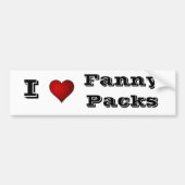 heuptasjes bumpersticker (Voorkant)