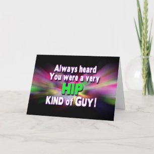 Heupvervanging - Get Well (voor mannen) Kaart