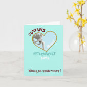 heupvervanging grappig totale heupoperatie cadeau kaart (Gele Bloem)