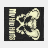 Heupvervanging Herstel Gift Nieuwe gewrichtschirur Fleece Deken (Voorkant (Horizontaal))