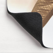 Heupvrouw in gouden disco dansen muismat (Hoek)