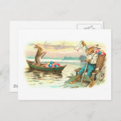 Heureuses Pâques French Easter Greeting Feestdagenkaart (Voorkant / Achterkant)