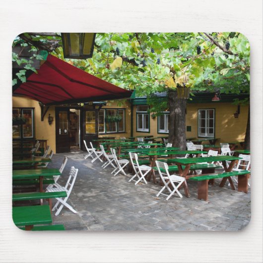 Heuriger bij het malen muismat (Voorkant)