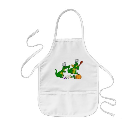 Heute werde ich kochen kinder schort (Voorkant)