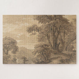 heuvelachtig landschap Georg Heinrich Busse Legpuzzel