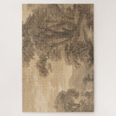 heuvelachtig landschap Georg Heinrich Busse Legpuzzel (Verticaal)