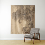 heuvelachtig landschap Georg Heinrich Busse Wandkleed (In situ)