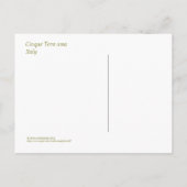 "HEUVELACHTIGE ITALIAANSE DORPEN / HET CINQUE TERR BRIEFKAART (Achterkant)