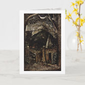 Heuvels door Samuel Palmer Kaart (Gele Bloem)