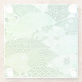  heuvels en rivieren glazen onderzetter (Achterkant)