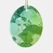  heuvels en rivieren keramisch ornament (Rechts)