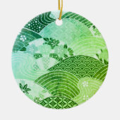  heuvels en rivieren keramisch ornament (Voorkant)