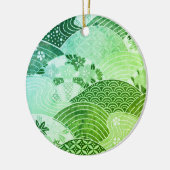  heuvels en rivieren keramisch ornament (Links)