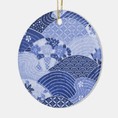  heuvels en rivieren keramisch ornament (Links)