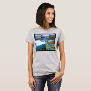 Heuvels en rivieren van de Ozarks Vrouwen T-shirt