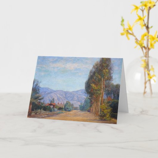 Heuvels in de buurt van Redlands, CA | Theodore Cl Kaart (Gele Bloem)
