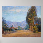 Heuvels in de buurt van Redlands, CA | Theodore Cl Poster (Voorkant)