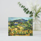 Heuvels in de Franse Provence - Paul Cezanne Briefkaart (Staand voorkant)