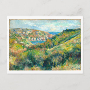 Heuvels rond de Baai van Moulin Huet, Guernsey Briefkaart