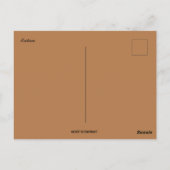 Heuvels van Eritrea Briefkaart (Achterkant)