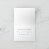 Hev Shalom Condoleancekaart #1 Kaart (Binnen)