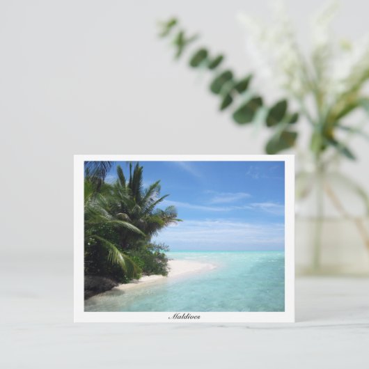 Hevaaholhudhoo Island Malediven Briefkaart (Staand voorkant)