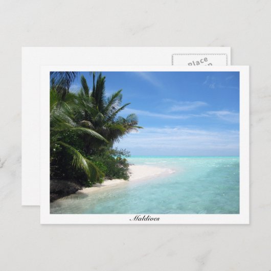 Hevaaholhudhoo Island Malediven Briefkaart (Voorkant / Achterkant)