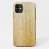 Hevea-houtextuur Case-Mate iPhone Case (Achterkant)