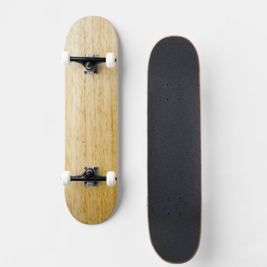 Hevea-houtextuur Skateboard (Voorkant)