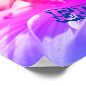 Heven op aarde honingbijen op de bloem poster (Hoek)