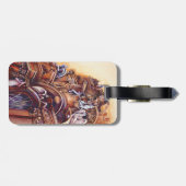 Hevenly Hongaars Bagagelabel (Achterkant horizontaal)