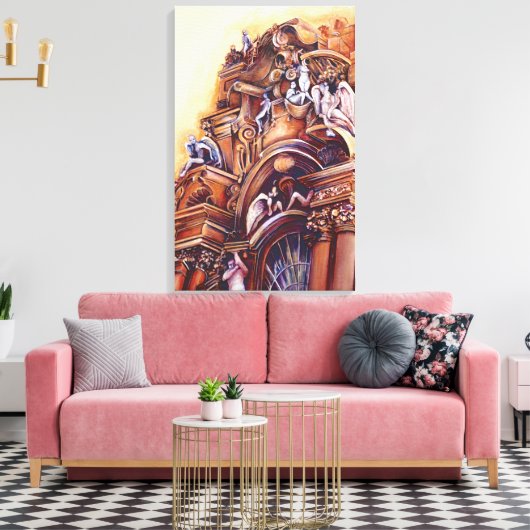 Hevenly Hongaars Canvas Afdruk (Insitu (Woonkamer))